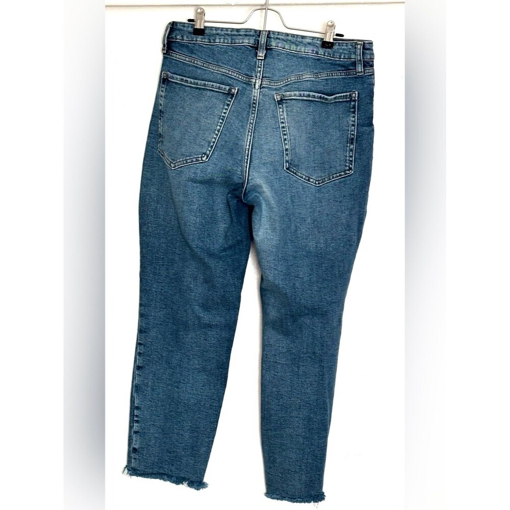 Old Navy High-Rise O.G. Straight Jeans Size 12 - Picture 2 of 4